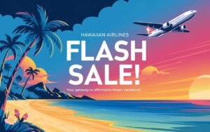 Flash Sale Hawaiian plane tickets travel hack